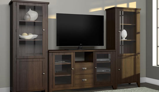 solid-wood-entertainment-center